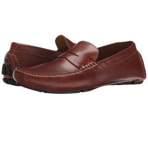 Cole Haan Saddle Tan Howland Penny Loafers